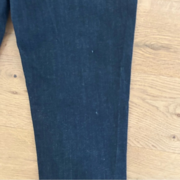 DL1961 No. 2 Trimtone Skinny Ankle Jeans Denim Pants High Rise Dark Blue Size 27 - Picture 10 of 14